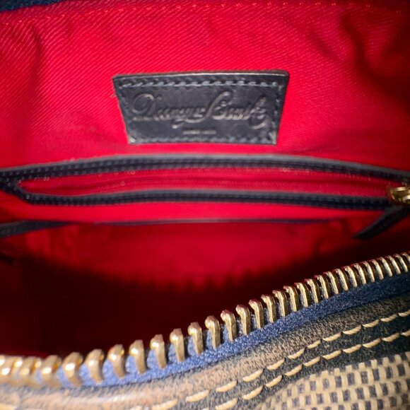 VTG Auth. DOONEY & BOURKE Iconic Coated Canvas J2687549 Convertible Satchel Bag - Picture 7 of 9